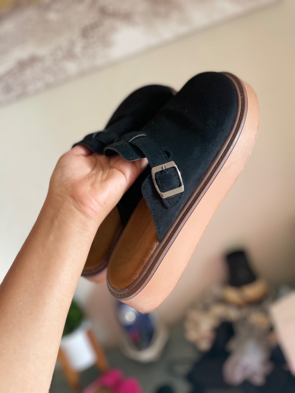 Black SOCTU slip-on mules - Picture 2 of 3